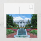 L'entrée nord de la carte postale Greenbrier (Devant / Derrière)