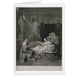 L'entrevue d'Augustus et de Cléopâtre, gravée