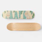 Lentvogels op het Hexagon-gebergte  Japans Skateboard (Horizontaal)