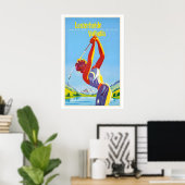 Lenzerheide Valbella Vintage Travel Poster (Thuiskantoor)