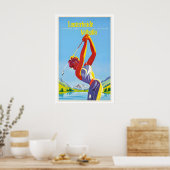 Lenzerheide Valbella Vintage Travel Poster (Keuken)