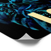 Lenzerheide, Zwitserland, zomerbloem op het meer Poster (Hoek)