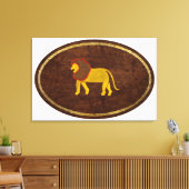 Leo 2008 canvas afdruk (Insitu (Woonkamer))