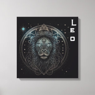 Leo—23-8 augustus 22 juli canvas afdruk