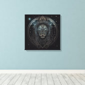 Leo—23 juillet-22 août toile Imprimer (Insitu (Plancher de Bois))