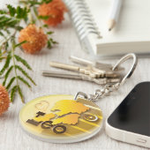 Leo-23 juli t/m 21 augustus sleutelhanger (Voorkant Rechts)