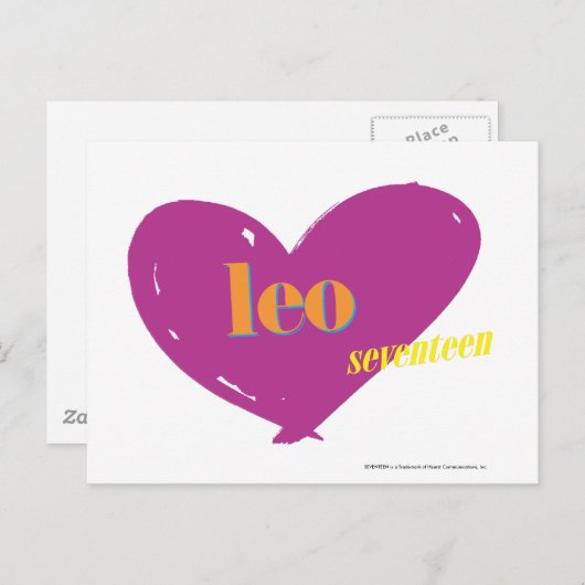 Leo 2 briefkaart (Voorkant / Achterkant)