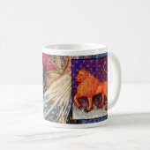 Leo Ancient Zodiac Sign Astrology Coffee Cup/Mok Koffiemok (Voorkant rechts)