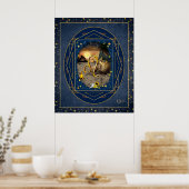Leo ♌ Art Collage Poster (Keuken)