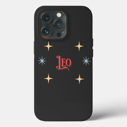 Leo Astrological Sign Case-Mate iPhone Case (Achterkant)