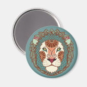 Leo Astrological Sign Magneet (Voorkant / Achterkant)