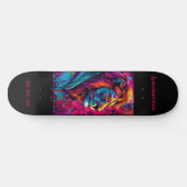 Leo Astrology Grafitti Gepersonaliseerd Skateboard (Horizontaal)