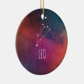 Leo Astrology Keramisch Ornament (Rechts)