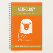 Leo Astrology Planner (Voorkant)
