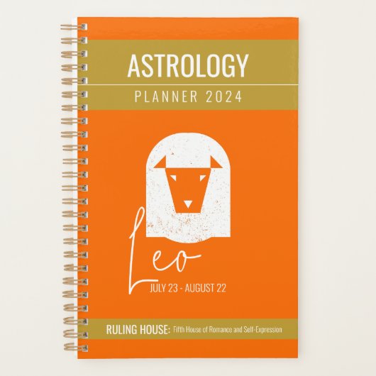 Leo Astrology Planner (Voorkant)