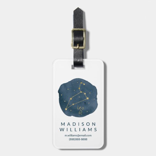 Leo Bagagelabel (Voorkant verticaal)