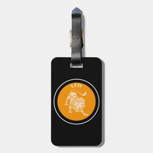 Leo Bagagelabel (Achterkant verticaal)
