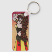 Leo Belly Dancer Sleutelhanger (Achterkant)