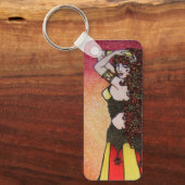 Leo Belly Dancer Sleutelhanger (Voorkant)