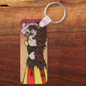 Leo Belly Dancer Sleutelhanger (Achterkant)
