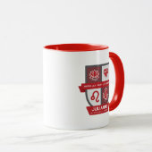 Leo Birthday Crest™ for July 23-31 Mug (Devant droit)