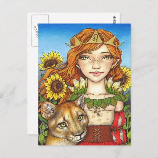 Leo Briefkaart (Voorkant / Achterkant)