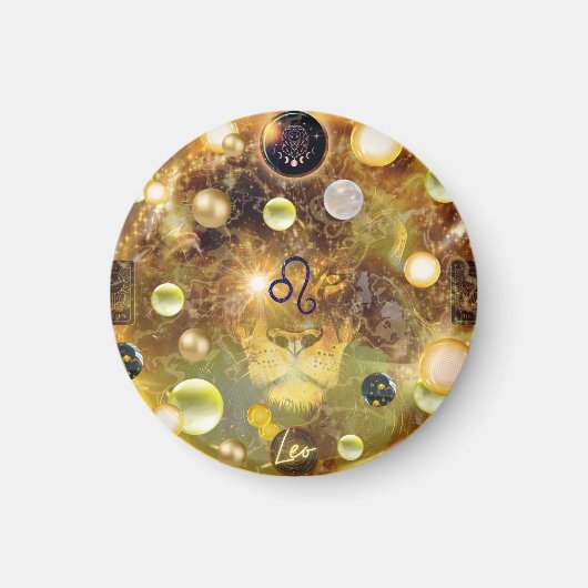 Leo Bright Magnet Magneet (Voorkant)