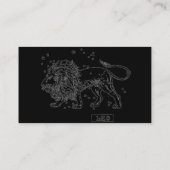 Leo Carte de visite (Dos)