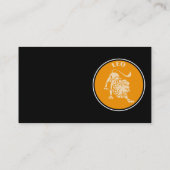 Leo Carte de visite (Dos)