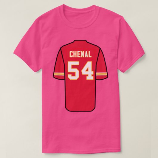 Leo Chenal Jersey T-shirt (Design voorkant)