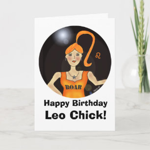 Leo Chick Verjaardag Kaart