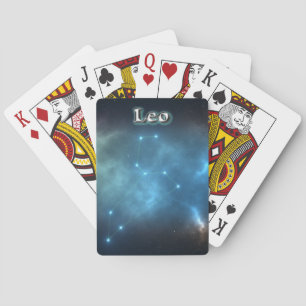 Leo-constellatie Speelkaarten