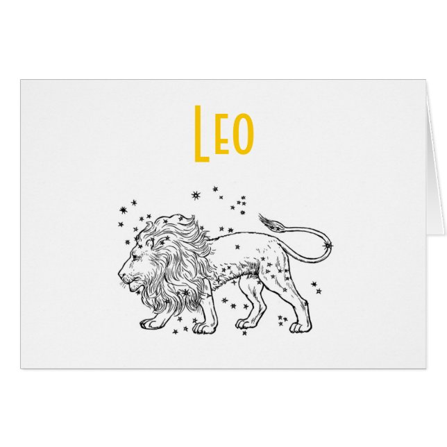 Leo Constellation (Voorkant Horizontaal)