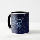 Leo Constellation and Zodiac Sign with Stars Mok (Voorkant links)