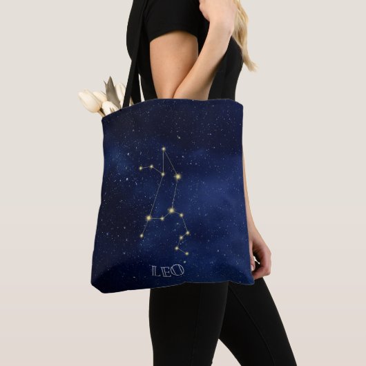 Leo Constellation Canvas tas (Dichtbij)