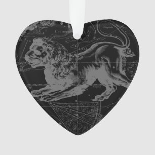 Leo Constellation Hevelius 1690 juli - 23 augustus Ornament