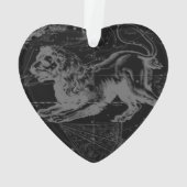 Leo Constellation Hevelius 1690 juli - 23 augustus Ornament (achterkant)