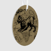 Leo Constellation Hevelius 1690 juli - 23 augustus Ornament (voorkant)