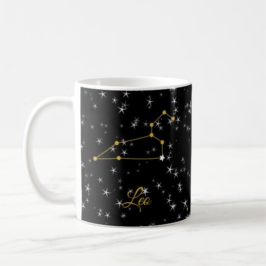 Leo Constellation Koffiemok (Links)