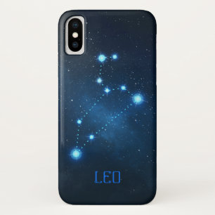 Leo Constellation Zodiac   astrologie iPhone X Hoesje