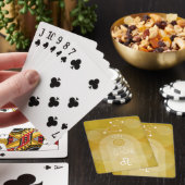 Leo Custom Verjaardag Zodiac - Modern Design Pokerkaarten (Insitu)