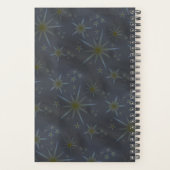 Leo Dark Zodiac: Tea Tarot Horoscoop Goud Planner (Achterkant)