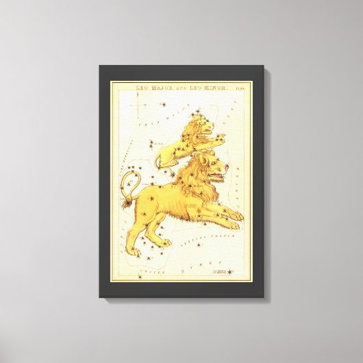 Leo de Leeuw  Constellatie Urania's Mirror Canvas Afdruk (Voorkant)