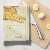 Leo de Leeuw  Constellatie Urania's Mirror Theedoek (Quarter Fold)