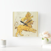 Leo de Leeuw  Constellatie Urania's Mirror Vierkante Klok (Huis)