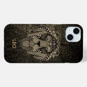 Leo de Leeuw op leer en goud Case-Mate iPhone Case (Achterkant (horizontaal))