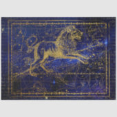 leo de leeuwenconstellatie - tissuepapier (Voorkant)