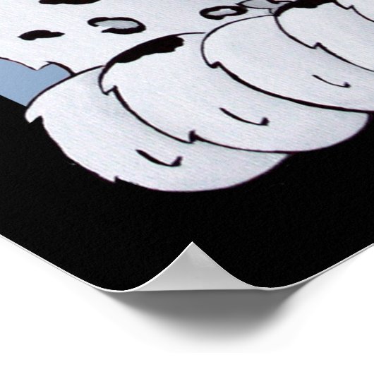 Leo de Leopard Poster (Hoek)