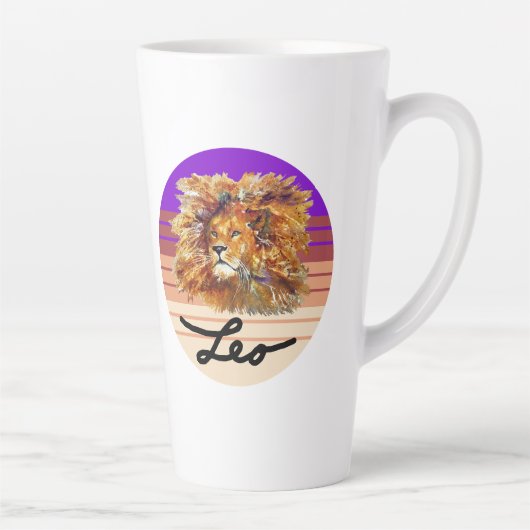 LEO DE LION LATTE MOK SJABLOON (Rechts)