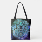 leo de lion zodiac canvas tas (Achterkant)